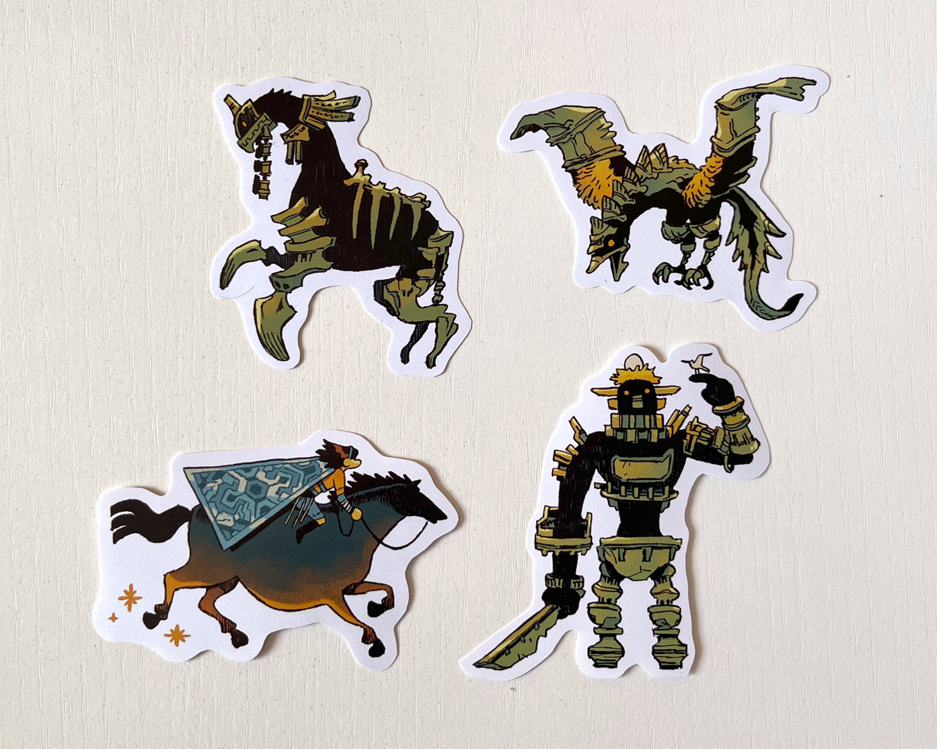 Shadow of the Colossus - Pack de pegatinas - Imagen 2